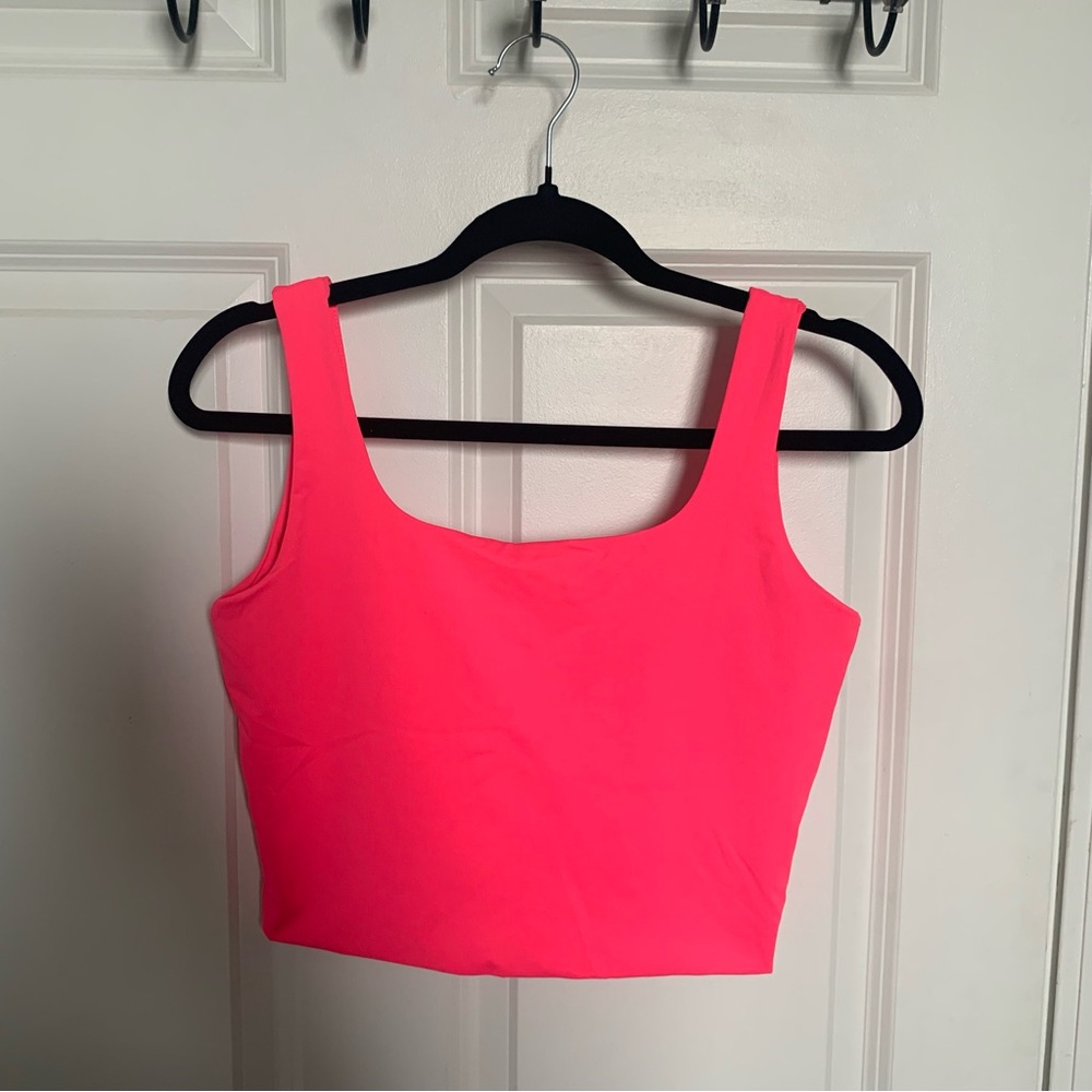 Hot Pink Crop Top
